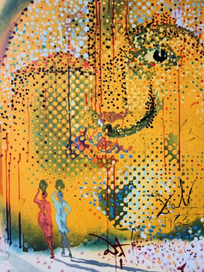 Salvador Dalí: Sol y Dalí, 1967 - Original signed lithograph 2