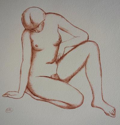 Aristide MAILLOL : Croquis d’Ariane - Lithographie 2