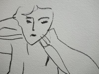 Henri MATISSE : Claude dénudée - Lithographie signée 2