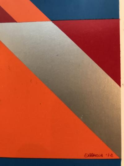 Edval RAMOSA - Studio per gli elementi originari - Sérigraphie signée 2