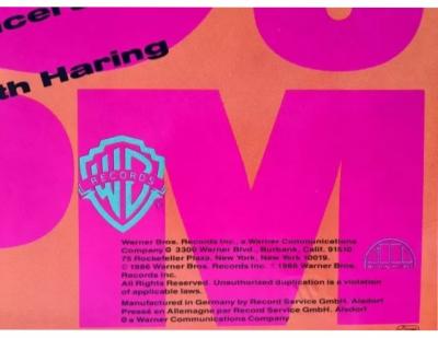 KEITH HARING pochette de disque et disque vinyl 2