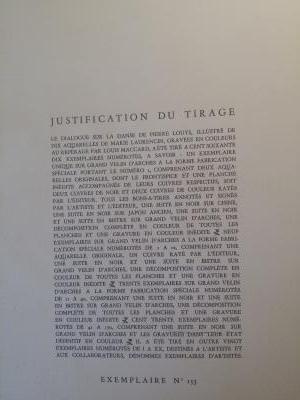 Marie Laurencin- Dialogue pour la danse, circa 1949 - Lot de deux gravures 2
