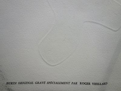 Roger VIEILLARD : Allégorie de la danse, Gravure originale 2