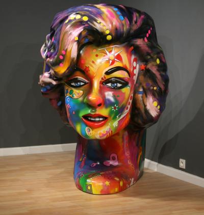 Teddy DELAROQUE - Marilyn Monroe Fiesta, 2007 - Sculpture 2