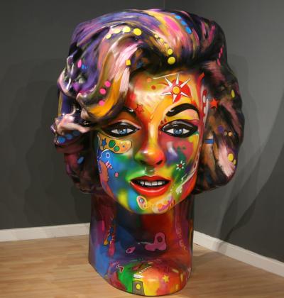 Teddy DELAROQUE - Marilyn Monroe Fiesta, 2007 - Sculpture 2