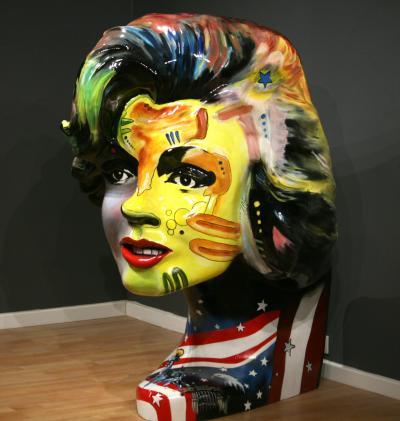 Teddy DELAROQUE - Marilyn Monroe USA, 2017 - Sculpture 2