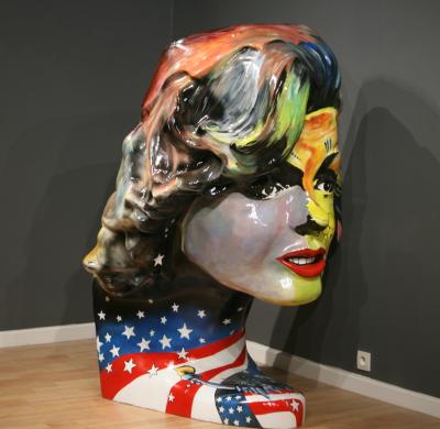 Teddy DELAROQUE - Marilyn Monroe USA, 2017 - Sculpture 2
