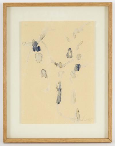 Massimo LATTE (1963) - Abstraction encre 2