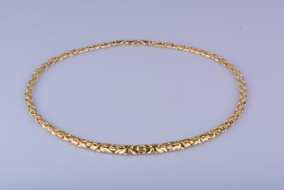 Collier en or jaune 18 ct en maille royale 2
