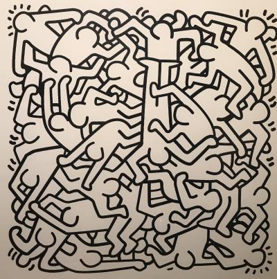 Keith HARING (USA, 1958-1990) - Sérigraphie signée et numérotée au crayons 2