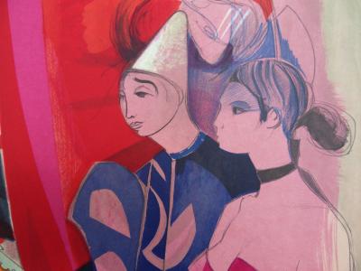 Camille HILAIRE - Au cirque, lithographie signée 2