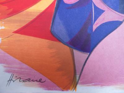 Camille HILAIRE - Au cirque, lithographie signée 2