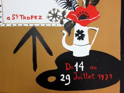 Dany LARTIGUE - Nature morte, lithographie 2