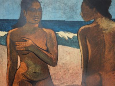 Paul GAUGUIN - Tahitiennes, lithographie 2