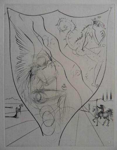 Salvador Dali : Alexis ou le Traité du Vain Désir, Gravure 2