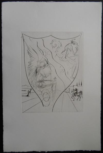 Salvador DALI (d’après) - Alexis ou le Traité du Vain Désir - Gravure 2