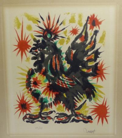 Jean Lurçat (1892-1966). Le coq. Lithographie signée et numérotée. 2