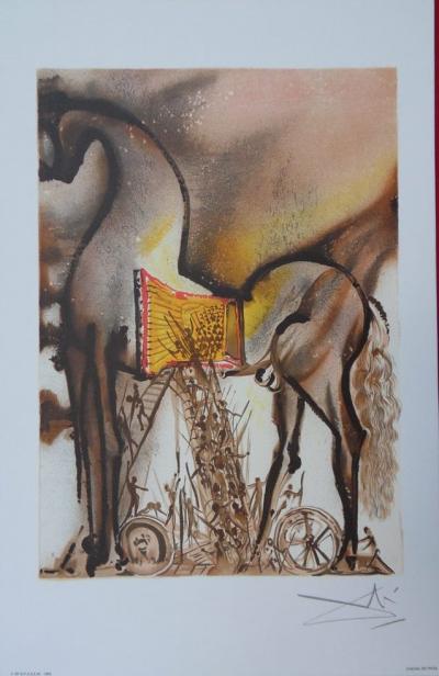 Salvador Dali : Les chevaux Daliniens - 18 lithographies signées 2