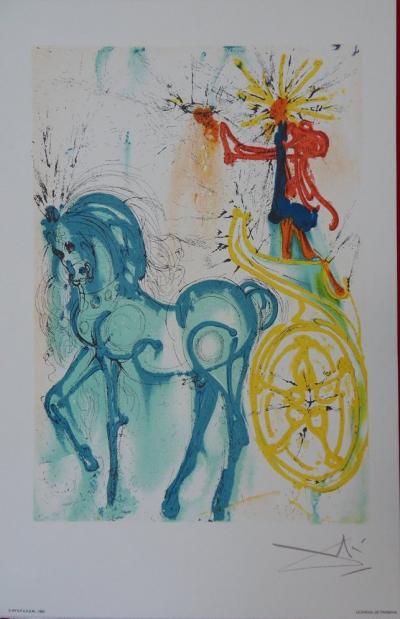 Salvador Dali : Les chevaux Daliniens - 18 lithographies signées 2