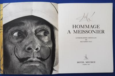Salvador DALI - Hommage an Meissonier, 1967 - Vier Lithografien 2