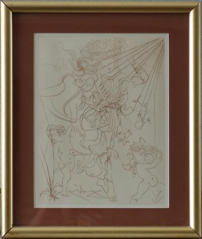 Salvador DALI : Automne - Gravure originale Signée 2