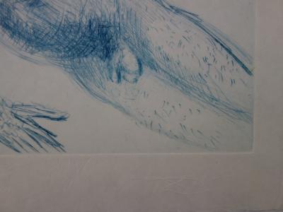 Salvador DALI : Le supplice du fouet - Gravure originale signée 2