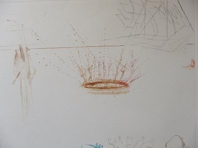 Salvador DALI : Le testament de Tristan - Gravure originale Signée 2