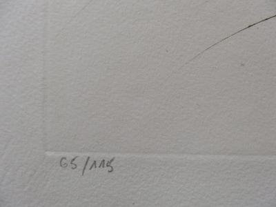Salvador DALI : Frère Orgin, l’hermite - Gravure originale Signée 2