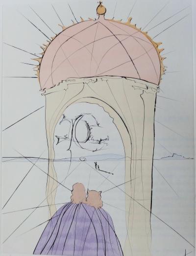 Salvador DALI : Le Musée du Génie et du Caprice - Gravure originale signée 2