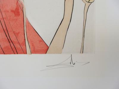 Salvador DALI : Le Dos Divin de Gala - Gravure originale signée 2