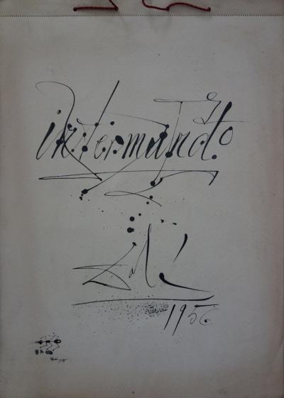 Salvador DALI - Suite Intermundo, 1956 - Six héliogravures signées 2