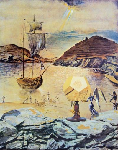 Salvador DALI : I Dali d’Oro, Affiche originale d’époque 1983 2