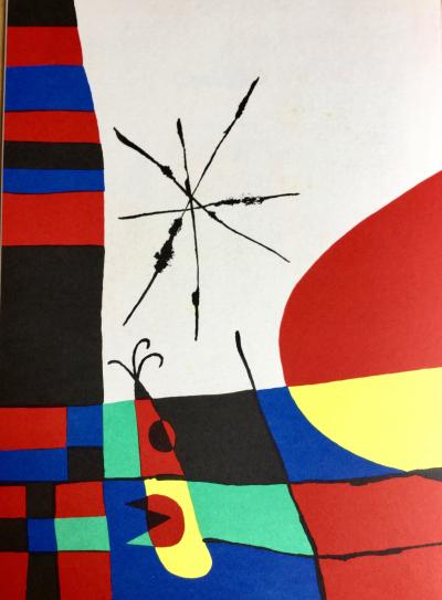 Joan Miro - Derrière le Miroir  n° 87-88-89 - 6 lithographies originales 2
