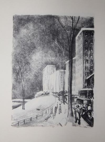 Paul MORAND - New-York,  Illustré par Adriaan Lubbers - Lithographies, Exemplaire numéroté 2