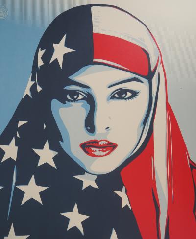 Shepard FAIREY (OBEY) : We the people (are greater than fear) - Lithographie 2
