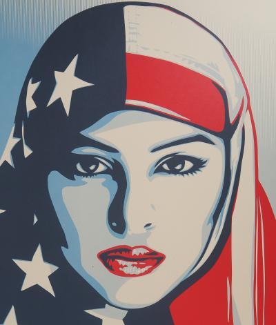 Shepard FAIREY (OBEY) : We the people (are greater than fear) - Lithographie 2