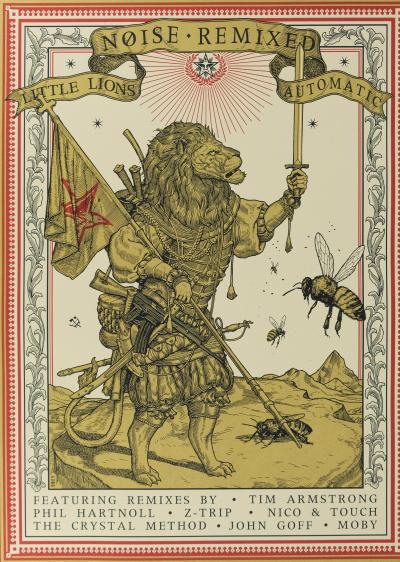 Shepard Fairey x Ravi ZUPA: Noise Remixed - Original signed lithograph 2