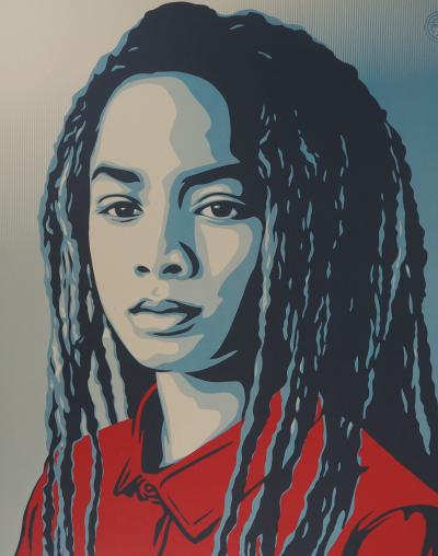 Shepard FAIREY (OBEY) : We the people (protect each other) - Lithographie 2