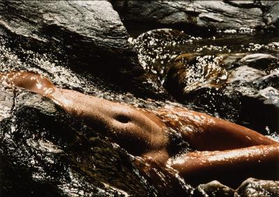 Lucien CLERGUE - Nu dans l’eau, 1992 - Photographie signée à l’encre 2