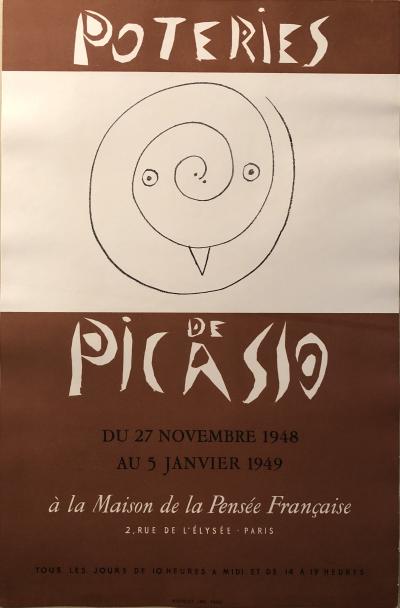 Pablo PICASSO (d’après) - Poteries de Picasso, 1948 - Photolithographie 2