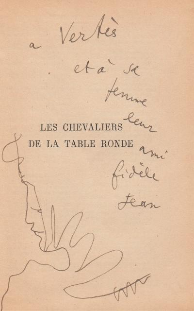 JEAN COCTEAU - Dessin original signé 2