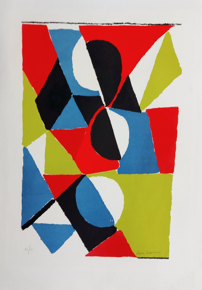 Sonia Delaunay  - Granada - Lithographie originale signée au crayon 2