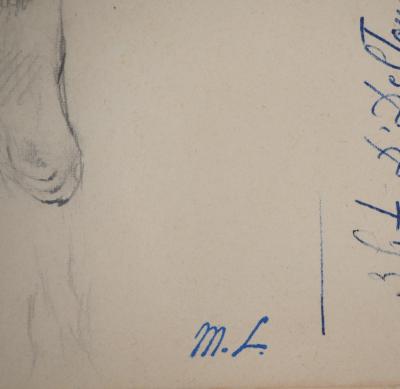 Marie LAURENCIN : Petit poney, dessin original signé 2