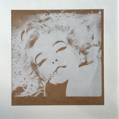 Bert STERN - To Wine , To Marilyn (Avant-Garde.1968) - Sérigraphie 2