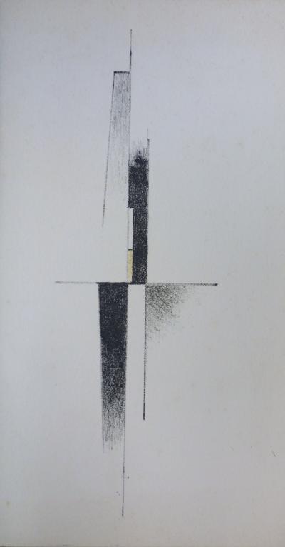 Paul MANSOUROFF : Forme géométrique - Lithographie originale 2