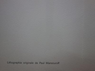 Paul MANSOUROFF : Forme géométrique - Lithographie originale 2