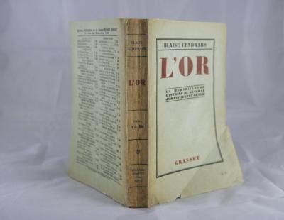 CENDRARS (Blaise). L’Or. Edition originale dédicacée. 2