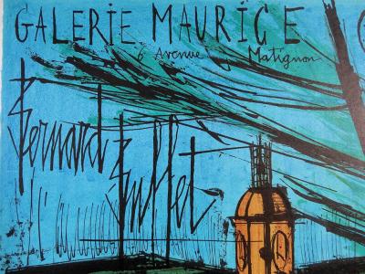 Bernard BUFFET : Saint Tropez - Lithographie originale Signée 2