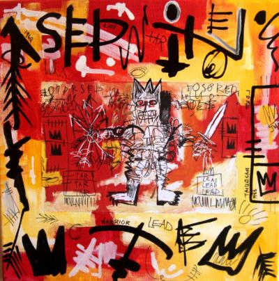 PyB LEAD WARRIOR  basquiat extended 2