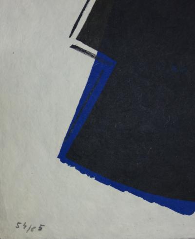 Berto LARDERA : Cristaux de Lune - Lithographie originale Signée 2
